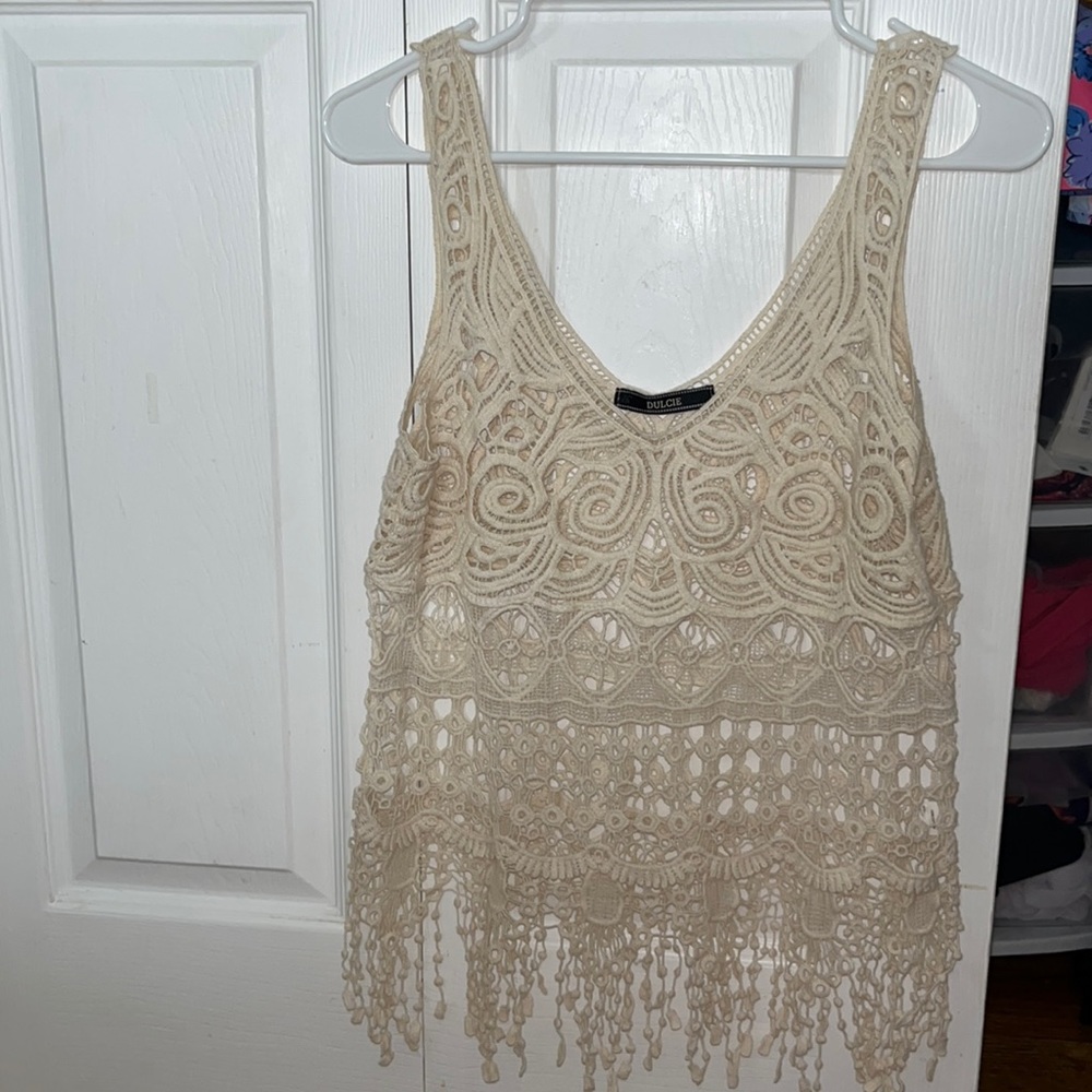 Lace Tank Top